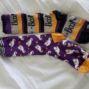 Bundle of girls halloween socks.